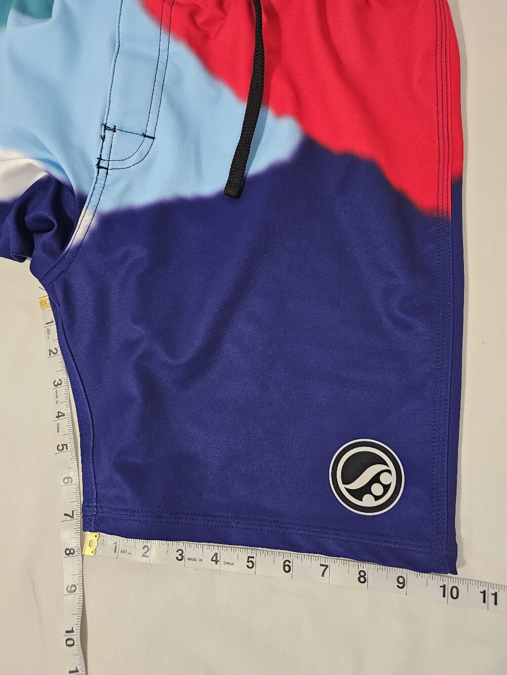 Shoyoroll Uniforms USA Made Active Combat Shorts 2XL Red Blue Colorblock - Picture 10 of 10